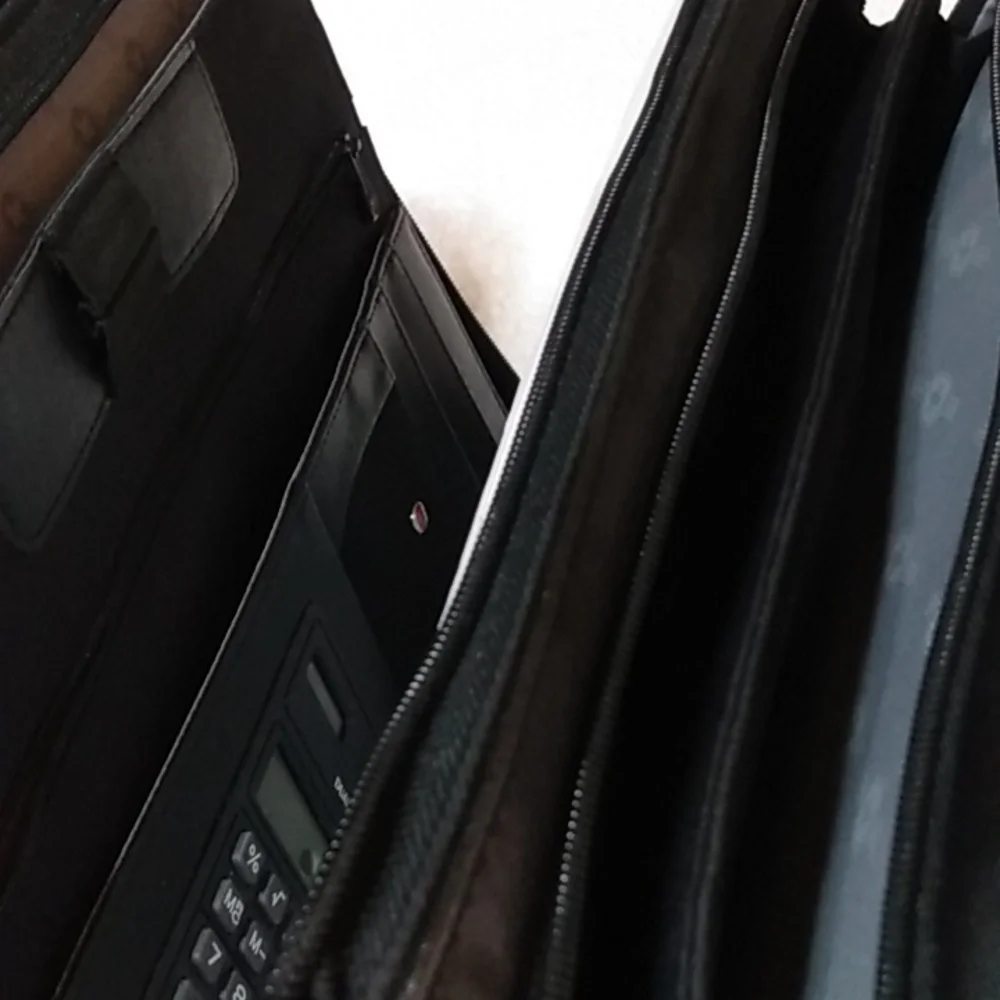 *Wenger The GUIDE‎ Business Gear Black Portfolio Organizer Calculator Holder